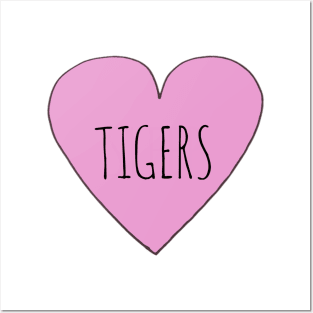 Tigers Love Posters and Art